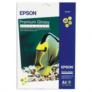 A4 255g  20p EPSON Premium Glossy Photo Paper, C13S041287