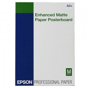 A3+ EPSON Enhanced Matte Posterboard, 20 sheets, C13S042110