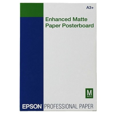 A3+ EPSON Enhanced Matte Posterboard, 20 sheets, C13S042110