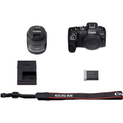 DC Canon EOS R8 & RF 24-50mm f/4.5-6.3 IS STM KIT