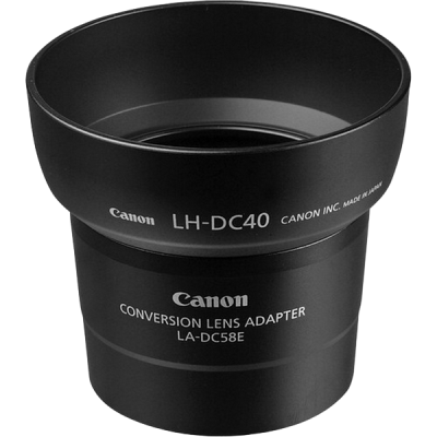 Lens Adapter/Hood Set LAH-DC20 for Canon PS S5, S3, S2 iS