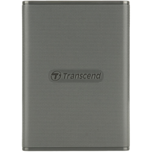 4.0TB  Transcend Portable SSD ESD360C Gray, USB-A/C 3.2 (77x55.7x9.6mm, 41g, R/W:2000/2000MB/s, MIL-STD-810G)