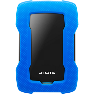 2.0TB (USB3.1) 2.5" ADATA HD330 Anti-Shock External Hard Drive, Blue (AHD330-2TU31-CBL)