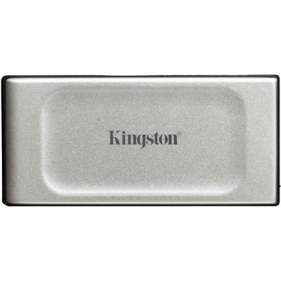 4.0TB Kingston Portable SSD XS2000 Silver, USB-C 3.2 (69.5x32.6x13.5mm, 28.9g, R/W:2K/2K MB/s)