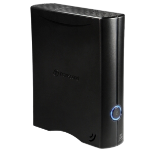 8.0TB (USB3.1) 3.5" Transcend "StoreJet 35T3", Black [256-bit AES encryption]