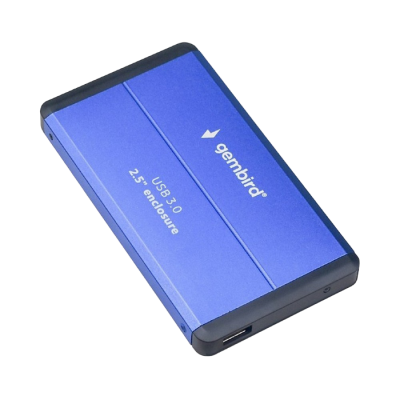 2.5" SATA HDD External Case (USB 3.0),  Blue, Gembird "EE2-U3S-2-B"