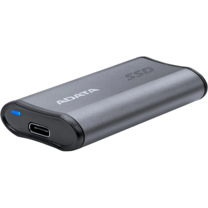 .500GB ADATA Portable Elite SSD SE880 Titanium, USB-C 3.2 (64.8x35x12.3mm, 31g, R/W:2000/2000MB/s)