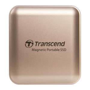 4.0TB  Transcend Portable SSD ESD420 Rose Gold, USB-C 3.2 20Gbps (69.5x63x10mm, 48g, R/W:2000/2000 MB/s, Magnetic compatible wtih MagSafe)
