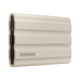 2.0TB Samsung Portable SSD T7 Shield Beige, USB-C 3.1 (88x59x13mm, 98g,R/W:1050/1000MB/s, IP65)