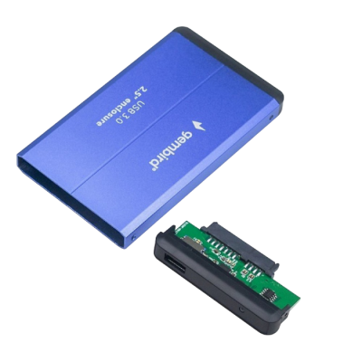 2.5" SATA HDD External Case (USB 3.0),  Blue, Gembird "EE2-U3S-2-B"