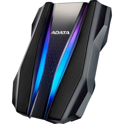 1.0TB (USB3.2) 2.5" ADATA HD770G RGB IP68 Rugged, Water/Shock/Dustproof, Black (AHD770G-1TU32G1-CBK)