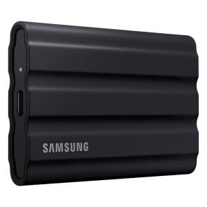 4.0TB Samsung Portable SSD T7 Shield Black, USB-C 3.1 (88x59x13mm, 98g,R/W:1050/1000MB/s, IP65)