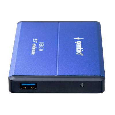 2.5" SATA HDD External Case (USB 3.0),  Blue, Gembird "EE2-U3S-2-B"