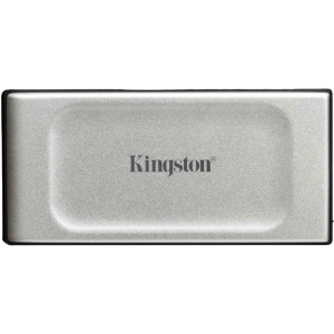 .500GB  Kingston Portable SSD XS2000 Silver, USB-C 3.2 (69.5x32.6x13.5mm, 28.9g, R/W:2K/2K MB/s)