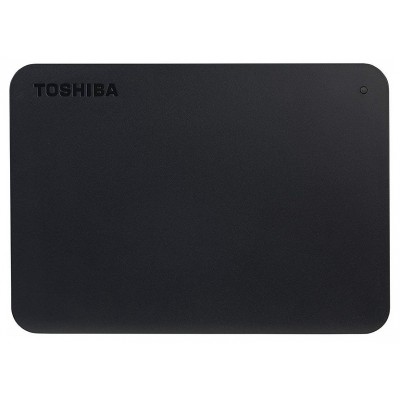 1.0TB (USB3.1) 2.5"  Toshiba Canvio Basics External Hard Drive (HDTB410EK3AA)", Black