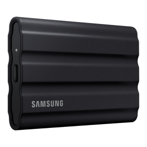 2.0TB Samsung Portable SSD T7 Shield Black, USB-C 3.1 (88x59x13mm, 98g,R/W:1050/1000MB/s, IP65)