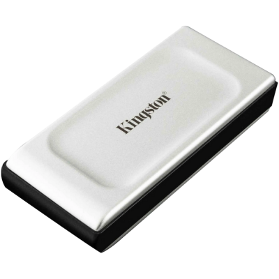 4.0TB Kingston Portable SSD XS2000 Silver, USB-C 3.2 (69.5x32.6x13.5mm, 28.9g, R/W:2K/2K MB/s)