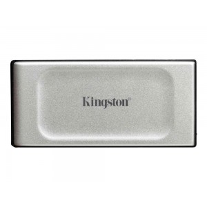 1.0TB  Kingston Portable SSD XS2000 Silver, USB-C 3.2 (69.5x32.6x13.5mm, 28.9g, R/W:2K/2K MB/s)