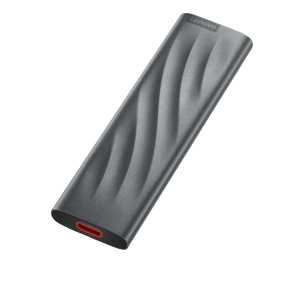 2.0TB  Lenovo Portable SSD PS8 Grey, USB-C 3.2 (106x31x10 mm, 40g, R/W:1050/1000 MB/s)