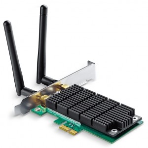 PCIe Wireless AC1300 Dual Band Adapter, TP-LINK Archer T6E, 1300Mbps 