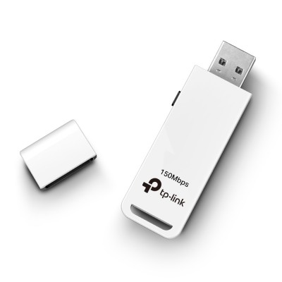 USB2.0 Wireless LAN Adapter N TP-LINK "TL-WN727N", 1T1R, 2.4GHz, Supports Sony PSP