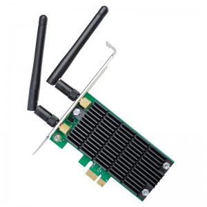 PCIe Wireless AC1200 Dual Band Adapter, TP-LINK Archer T4E, 1200Mbps 