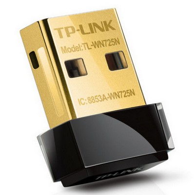 USB2.0 Wireless N Nano Adapter TP-LINK "TL-WN725N", 150Mbps