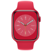 Apple Watch Series 8 GPS, 41mm (PRODUCT)RED Aluminium Case with (PRODUCT)RED Sport Band, MNP73