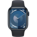 Apple Watch Series 9 GPS, 41mm Midnight Aluminium Case with Midnight Sport Band - S/M, MR8W3QI