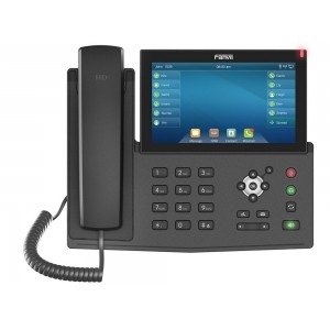 Fanvil X7 Black, Enterprise IP phone, Touch Screen, 7" Color Display