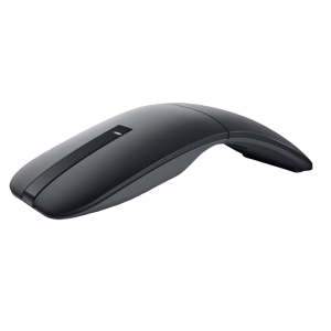 Wireless Mouse Dell WM615, Optical, 1000 dpi, 3 buttons, Ergonomic, Touch strip, 1xAAA, Bluetooth
