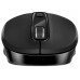 Wireless Mouse SVEN RX-575SW Silent, Optical, 1000-1600 dpi, 4 buttons,Ambidextrous,BT+2.4Ghz, Black