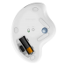 Wireless Trackball Mouse Logitech M575, Optical, 400-2000 dpi, 5 buttons, BT/2.4 Ghz,1xAA, White