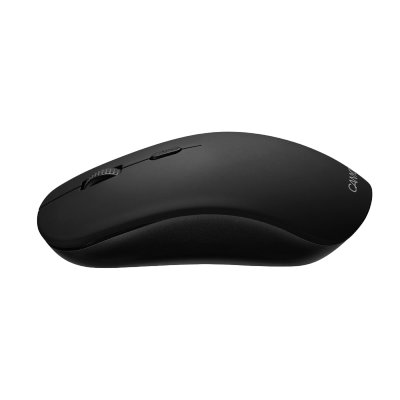 Wireless Mouse Canyon CND-CMSW401MP, Optical, 800-1600dpi, 4 buttons, Ambidextrou, 1xAA, Black/Pic.