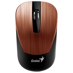 Wireless Mouse Genius NX-7015, Optical, 800-1600 dpi,3 buttons,Ambidextrous,BlueEye,1xAA, Rosy Brown