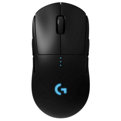 Wireless Gaming Mouse Logitech G Pro, Optical, 100-16000 dpi, 8 buttons, Ambidextrous, 1xAA, Black