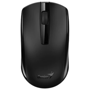 Wireless Mouse Genius ECO-8100, Optical, 800-1600 dpi, 3 buttons, Ambidextrous, Rechar., Black