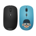 Wireless Mouse Canyon CND-CMSW401MP, Optical, 800-1600dpi, 4 buttons, Ambidextrou, 1xAA, Black/Pic.