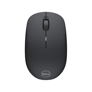 Wireless Mouse Dell WM126, Optical, 1000dpi, 3 buttons, Ambidextrous, 1xAA, Black, USB