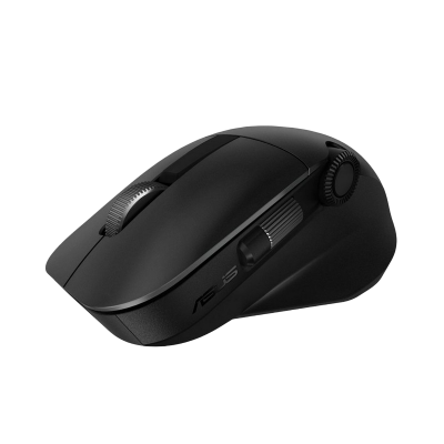 Wireless Mouse Asus ProArt MD300, up to 4200dpi, 6 buttons, Asus Dial, 109g. 800mAh, 2.4/BT, Black
