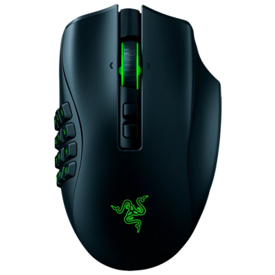 Wireless Gaming Mouse Razer Naga Pro, 20k dpi, 20 buttons, 50G, 650IPS, Opt.SW, 117g, 2.4gHz/BT