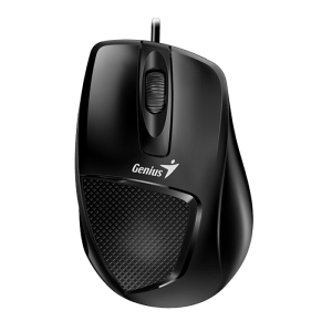 Mouse Genius DX-150X, Optical, 1000 dpi, 3 buttons, Ergonomic, Black, USB