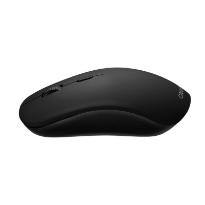 Wireless Mouse Canyon CND-CMSW401MP, Optical, 800-1600dpi, 4 buttons, Ambidextrou, 1xAA, Black/Pic.