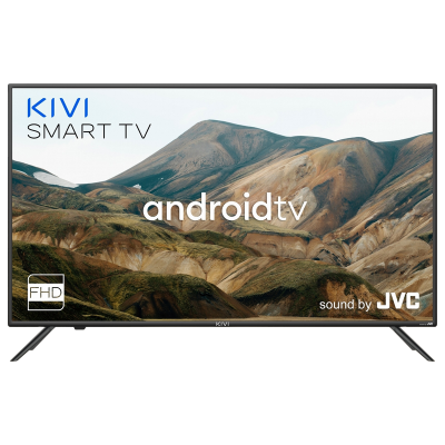 55" LED SMART TV KIVI 55U720QB, Real 4K, 3840x2160, Android TV, Black