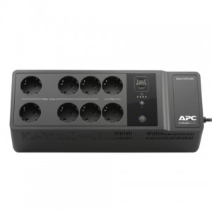 APC Back-UPS BE850G2-RS 850VA/520W, 230V, RJ-45, 1*USB-C, 1*USB-A charging port, 8*Schuko Sockets