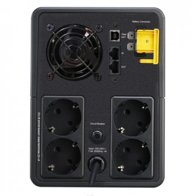 APC Back-UPS BX1600MI-GR 1600VA/900W, 230V, AVR, USB, RJ-45, 4*Schuko Sockets