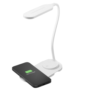 Cellularline LED Eye lamp, with Wireless Charging, White