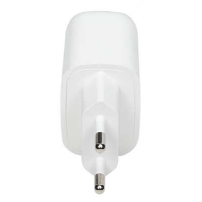 Wall Charger Rivacase PS4191 WD4, + Type-C-C to Type-C, 20W, White