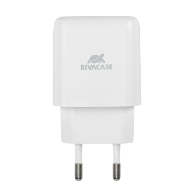 Wall Charger Rivacase PS4192 W00, 20W PD/QC3.0, White