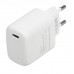 Wall Charger Rivacase PS4191 WD4, + Type-C-C to Type-C, 20W, White